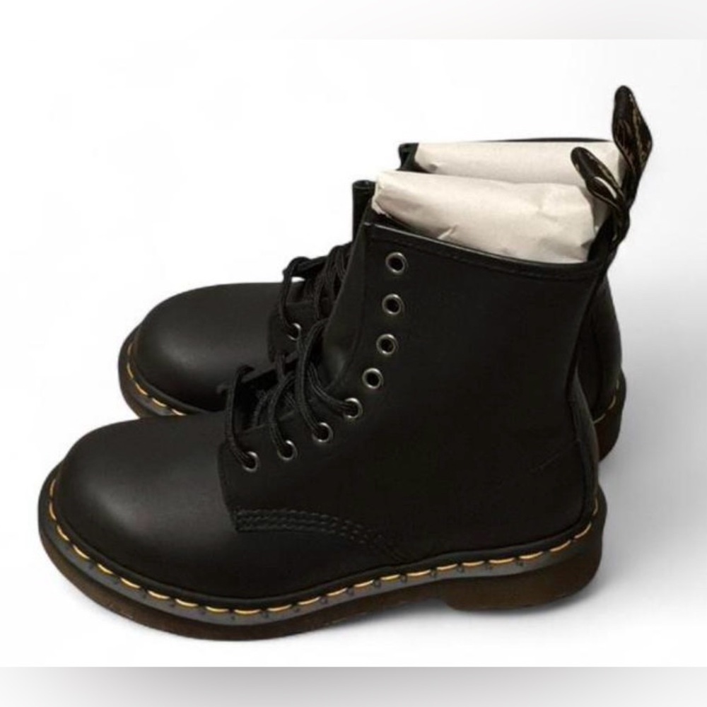 Dr. Martens Black Combat Boots